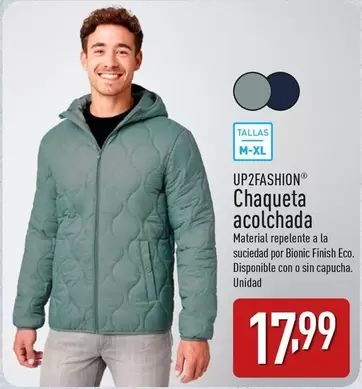 Oferta de Up2fashion - Chaqueta Acolchada por 17,99€ en ALDI