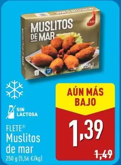 Oferta de Flete - Muslitos De Mar por 1,39€ en ALDI