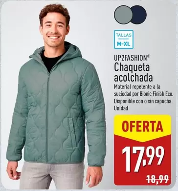 Oferta de Up2fashion - Chaqueta Acolchada por 17,99€ en ALDI