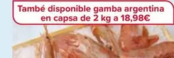 Oferta de Pescanova - Gambon Extragrande 10/20 Piezas Por Kg  por 9,49€ en Carrefour