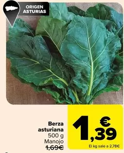 Oferta de Origen - Berza Asturiana por 1,39€ en Carrefour