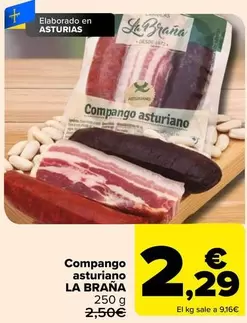 Oferta de Compango asturiano por 2,29€ en Carrefour