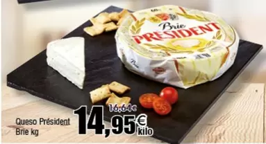 Oferta de Président - Queso  Brie por 14,95€ en Froiz