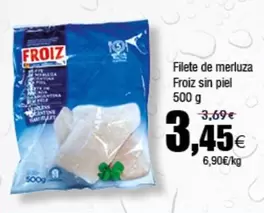 Oferta de Froiz - Filete De Merluza por 3,45€ en Froiz