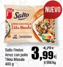 Oferta de Findus - Salto Con Pollo por 3,99€ en Froiz