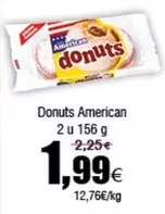 Oferta de Donuts -  American por 1,99€ en Froiz