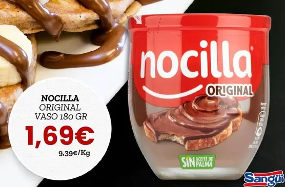 Oferta de Nocilla - Original Vaso por 1,69€ en Sangüi