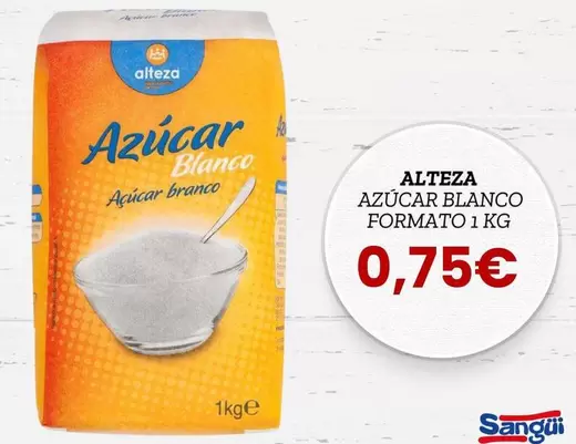 Oferta de Alteza - Azucar Blanco Formato por 0,75€ en Sangüi