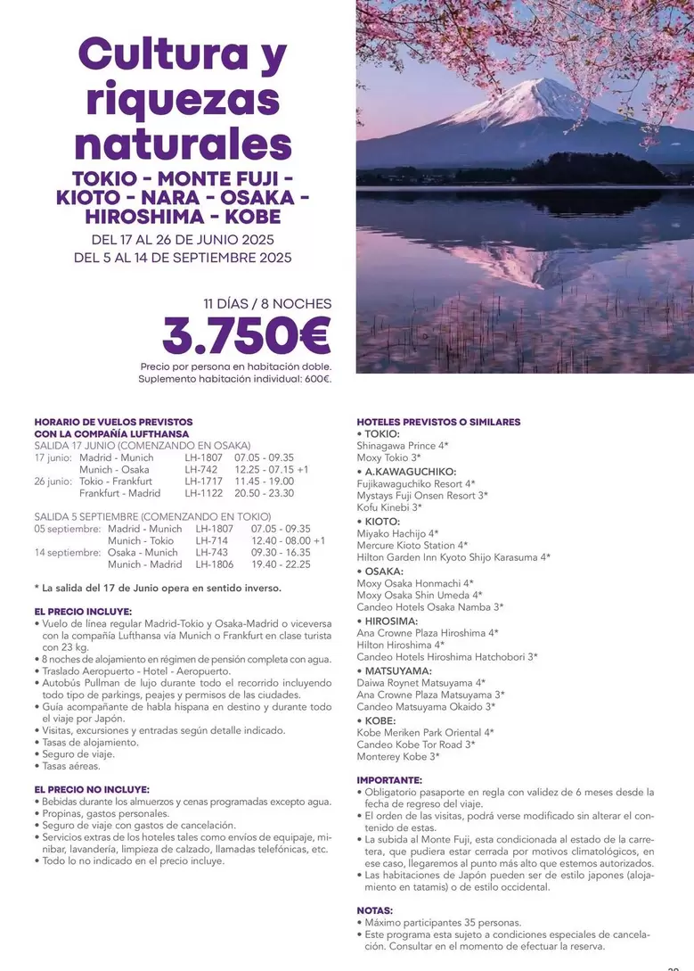 Oferta de  en Nautalia Viajes