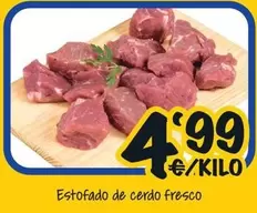 Oferta de Estofado De Cerdo Fresco por 4,99€ en Cash Fresh