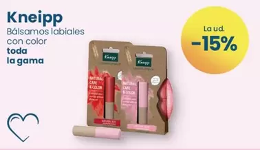 Oferta de Care - Kneipp en Clarel