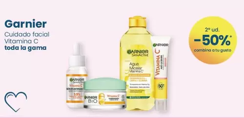 Oferta de Garnier - Cuidado Facial Vitamina C en Clarel