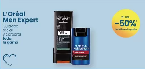 Oferta de L'Oréal - Men Expert Cuidado Facial Y Corporal en Clarel