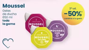 Oferta de Moussel - Geles De Ducha en Clarel