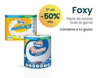 Oferta de Foxy - Papel De Cocina Toda La Gama en Clarel