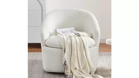 Oferta de Sillón Tela Copito por 299€ en Galerías del Tresillo