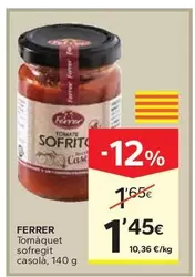 Oferta de Ferrer - Tomaquet Sofregit Casola por 1,45€ en Caprabo