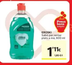 Oferta de Eroski - Sabó Per Rentar Plats A Mà por 1,11€ en Caprabo