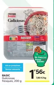 Oferta de Basic - Guliciosas Fresques por 1,56€ en Caprabo