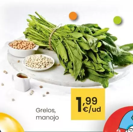 Oferta de Grelos Manojo por 1,99€ en Eroski