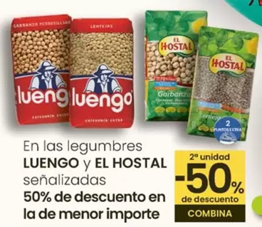 Oferta de Luengo - En Las Legumbres Senalizados en Eroski