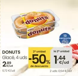 Oferta de Donuts - Glace por 2,89€ en Eroski