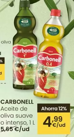 Oferta de Carbonell - Aceite De Oliva Suave O Intenso por 4,99€ en Eroski