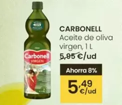 Oferta de Carbonell - Aceite De Oliva Virgen por 5,49€ en Eroski