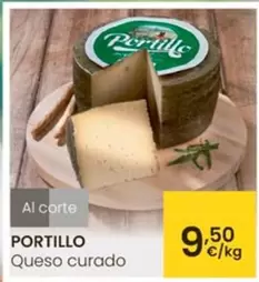 Oferta de Portillo - Queso Curado por 9,5€ en Eroski