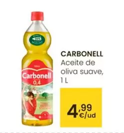 Oferta de Carbonell - Aceite De Oliva Suave por 4,99€ en Eroski