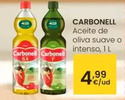 Oferta de Carbonell - Aceite De Oliva Suave O Intenso por 4,99€ en Eroski