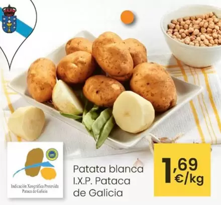 Oferta de Patata Blanca I.X.P Pataca De Galicia por 1,69€ en Eroski