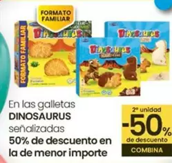 Oferta de Artiach - En Las Galletas Dinosaurus en Eroski