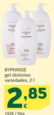 Oferta de Byphasse - Gel Distintas Variedades por 2,85€ en HiperDino