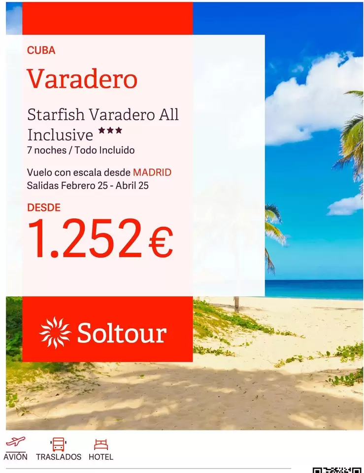 Oferta de Starfish Varadero por 1252€ en Soltour