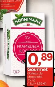 Oferta de Gourmet - Galleta De Chocolate por 0,89€ en Suma Supermercados