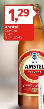 Oferta de Amstel - Cerveza por 1,29€ en Suma Supermercados