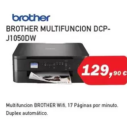 Oferta de Brother -  Multifuncion DCP-J1050DW  por 129,9€ en Microsshop