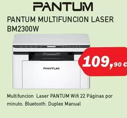 Oferta de Pantum - Multifuncion Laser por 109,9€ en Microsshop