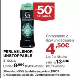 Oferta de Fresh - Perlas Unstoppable por 8,99€ en Hipercor