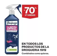 Oferta de En Todos Los Productos De La Drogueria 1919 en Hipercor