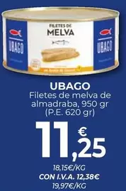 Oferta de Ubago - por 11,25€ en CashDiplo