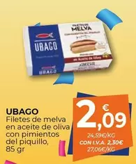 Oferta de Ubago -  - por 2,09€ en CashDiplo