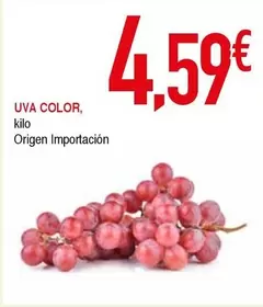 Oferta de Uva Color por 4,59€ en Masymas