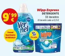 Oferta de WiPP Express - Detergente por 9,99€ en Hiperber