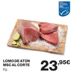 Oferta de Lomo De Atún Msc Al Corte por 23,95€ en Supercor