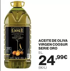 Oferta de Coosur - Serie Oro Aceite De Oliva Virgen  por 24,99€ en Supercor