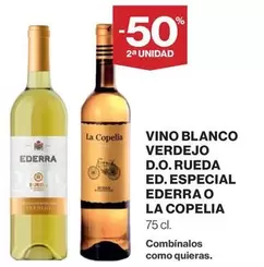 Oferta de Ederra/La Copelia - Vino Blanco Verdejo D.O. Rueda ED. Especial   en Supercor