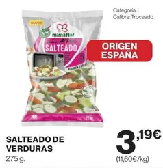 Oferta de Mimaflor - Salteado De Verduras por 3,19€ en Supercor