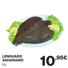 Oferta de Lenguado Sahariano por 10,95€ en Supercor